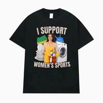 Support Women's Sports Household Chore T-shirt XXXXL white