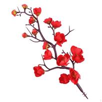 Cake Topper Decoration, Red Paper Fan, Longevity Blessing, Birthday Insert red