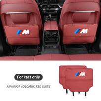 Automobilio sėdynės atlošo apsauga nuo spyrių Organizatorius galinei sėdynei Laikymo krepšys BMW M3 M4 X1 X3 X5 X7 E39 E46 E60 E90 F10 F20 F30 F15 juoda