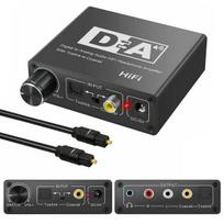 32-192KHz Hifi DAC Amp Digital To Analog Audio Converter RCA 3.5mm Jack Headphone Amplifier Toslink Optical Coaxial Output DACGood product kaip parodyta spalva