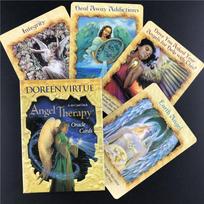 Angel Healing Oracle kortelė anglų versijos terapijos kortos Taro stalo žaidimas gray
