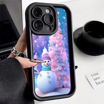 Sky Eye Ladder Soft Case for Xiaomi 14T Redmi 13c 14c Note 12 13 Pro All Xiaomi Redmi models Phone Cases Cover NY30 Merry Christmas Christmas tree art Xiaomi 11 Lite/11 Lite 5G brown