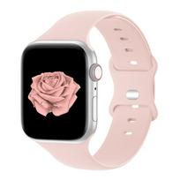 Sport Straps For Apple Watch band 44mm 40mm 49mm 45mm 41mm 38/42mm correa Silicone bracelet iWatch ultra 2 series 9 8 7 6 5 3 SE 41mm 40mm 38mm gray