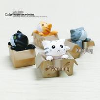 Adopt Me Kitten Figurines: 4 Types of PVC Animal-Shaped DIY Keychain Pendants balta