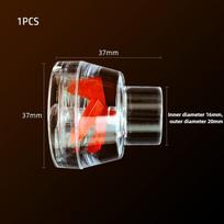 Auto-Rotating 5-Blade Fan Kit for Fish Tank Water Outlet Tube Accessories Fish Tank Outlet Aquarium Filter Screen Accessories gray