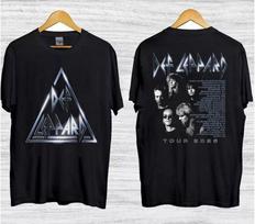 IŠPARDAVIMAS!!! The Glow 2026 Tour Def Leppard Marškinėliai L gray