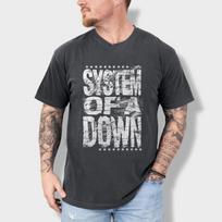 System Of A Down Distressed T-Shirt and kids tshirt Vintage Style SOAD Band Tee Unisex Graphic Rock Shirt and kids tshirt Gift for Fans S black