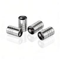 4Pcs Car Wheel Tire Valve Cap Airdust Cover Auto Accessories for Volkswagen VW Golf GTI R RLine Touareg Passat Polo MK7 Beetle Xy6