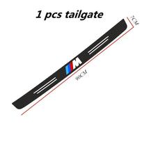 60X7CM Anglies Pluošto Automobilio Durų Slenksčio Apsauginė Lipdukas BMW M Emblemai E46 E36 E34 F10 E90 F30 E60 F30 E53 E30 E92 E87