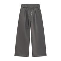 Five-button Kendo trousers  double-pleated A-shaped anti-wrinkle loose straight cleanfit M juoda