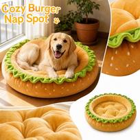 Cute Bun Dog Bed Soft Cotton Cozy Small Pet Bed for Playing and Napping One Size brown