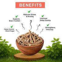 BIRJU MAHAVIR Ashwagandha Withania Somnifera Root, Natural, 200 g