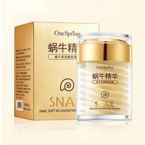 Skincare Set Snail Cream Collagen Cream Anti Aging Whiten Skin Face Cream Fade Dark Eye Circles Remove Eye Bags Eye Serum beige