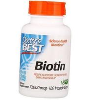 Biotinas, Biotin 10000, Doctor's Best 120 kaps. (36327055) 120vcaps