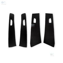 Soft Leather Door Armrest Cover For Mazda 3 2004 2005 2006 2007 2008 2009 4pcs/set Car Door Panel Skin Cover Sticker 4pcs Black white