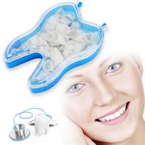 50 vnt. Dantų dantų laminatės, balinančios karūnėlės porcelianinės dantų medžiagos Burnos priežiūra Posterior teeth white