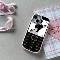 skirtas iPhone 13 14 15 Pro Max Samsung Galaxy A14 A15 A24 Xiaomi 13T Redmi 12C Soft Chubby telefono dėklas A46 Juokingas retro mygtuko dizaino TPU dangtelis for iPhone 12 Pro Max