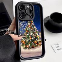 Sky Eye Ladder Soft Case for Xiaomi 14T Redmi 13c 14c Note 12 13 Pro All Xiaomi Redmi models Phone Cases NY38 New Year Merry Christmas Christmas tree Xiaomi 11 Lite/11 Lite 5G brown