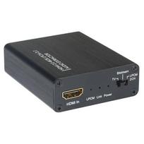 Adapteris Techly Toslink S/PDIF, HDMI, juoda sp.