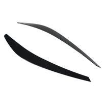 2pcs Headlight Eyebrow Eyelids Trim Decoration Replacement for Commodore VF I II 2013‑2017 Glossy Black gray