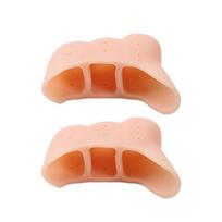 Silicone Toe Separator with Elastic Ring for Hallux Valgus Correction One Size skaidri