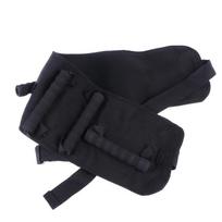 Gait Belt Transfer Belt For Senior With 7 Handles Anti-Slip Transfer Belt For Elderly Lift Belt With Quick Release one size black