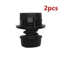2X For Peugeot 308 308S Citroen C4 Sega Engine Hood Rubber Bumper 7908W3 7908W2 black
