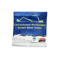 50pcs Car Windshield Washer Tablets Solid Effervescent Cleaning Agent Removes Oil Film and Dirt for Automotive Glass Washer Fluid One Size blue