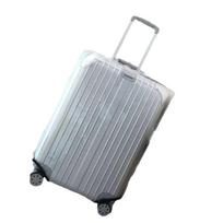 28 Inch Suitcase Cover with Edge Binding and Small Magic Tape Closure Durable Protective Luggage Case Cover for Standard 28 Inch Suitcases One Size gray