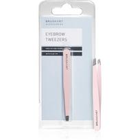 BrushArt Accessories Eyebrow tweezers antakių pincetas Pink 1 vnt.