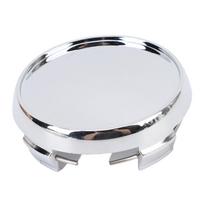 4PCS Car Wheel Center Hub Cap 56.5mm/2.22in OD 53mm/2.09in ID Plastic Rim Center Hub Covers Replacement for 1 2 5 7 Series Chrome Plated white