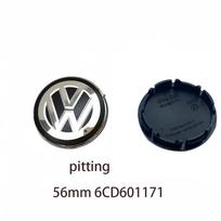 4Pcs Wheel Center Caps Hub Cover 56mm 65mm 70mm 76mm for VW Golf 5 6 7 Passat B6 B7 B8 Tiguan Polo Jetta GTI 3B7601171 5G0601171 Tc7 black