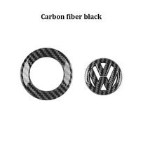 Automobilio vairo lipdukas ABS Automobilio emblema Ženklelis Apdaila Volkswagen VW GTI Passat B6 Golf 4 Polo Jetta Beetle Tiguan CC Tc7 armijos žalia spalva