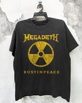 NEW! Megadeth Rust In Peace Logo Basic Style Black Unisex T-Shirt Size S-5XL XXXL white