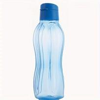 Nešiojamas plastikinis butelis su rankena lauko sportui, mėlynas One Size white