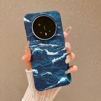 For Honor Magic 8 8 Pro  Electroplated PC Wave Texture Magnetic Anti-Fingerprint Phone Case For Magic 8 black