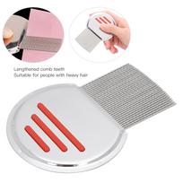 Professional Stainless Steel Lice Nits Treatment Comb Portable Louse Removal CombRed