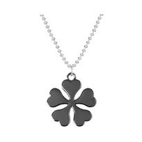 Stilingas Juodojo dobilo karoliai ir auskarų rinkinys su Jaučio magiško riterio emblema vyrams ir moterims Black Clover,Necklace white