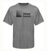 Meyer Sound audio speakers Unisex shirt Cotton Oversize Large Size S gray