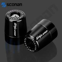 Skirta Kawasaki Ninja650 Ninja 650 Z650 Z 650 Z650RS z650 rs Motociklo CNC vairo rankenos Rankenos strypo galo kištuko dangtelis NO LOGO Titanium