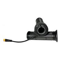 Right Handle Throttle Bicycles Electric Bike Twist Throttle Grip ABS Material Tool Free Installation Ergonomic Design 1 black