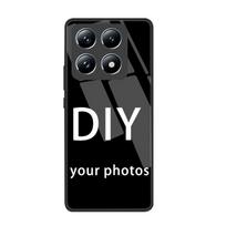 Individualizuotas Pasidaryk pats telefono dėklas Xiaomi 15 15S 14T 14 12T 11T 13T 12 13 11 12X 12S Pro Lite Ultra dėklas Grūdinto stiklo dėklas Xiaomi 13 Ultra gray