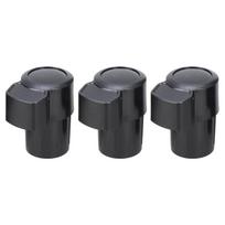 Altos Saxophone End Caps Plug Plastic Sax Plug Caps Cover Bent Neck Key Protector Replacement Part Universal for Saxophone 1 gray