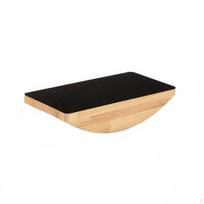 Cheerleading Balance Board Portable Design Cheer Flyer Acro NonSlip Surface Stand black