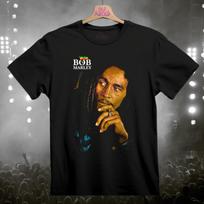 Bob Marley Legend Reggae Band T-Shirt Black S-3XL L black