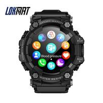 HY Digital LOKMAT Upgrade Sport Smart Watch Waterproof Bluetooth Calls Rugged Smartwatches Flashlight Fitness Tracker for Phone juoda