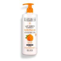 Evoluderm maitinamasis kūno losjonas su morkomis - 500 ml