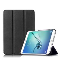 Dėklas Samsung Galaxy Tab S2 8.0 colių SM-T710 SM-T715 SM-T713 SM-T719 planšetiniam kompiuteriui, trijų dalių stovas, dangtelis Galaxy Tab S2 8.0  dėklui juoda