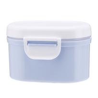 Didelės talpos kūdikio pieno miltelių dozatorius Naujagimio pieno miltelių indelis Saldainių, vaisių, maisto laikiklis Pink 800ml white