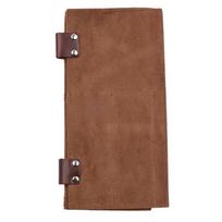 Hair Scissor Case Hairdressing Bag Barber Salon Pouch Holder for Hair Stylist Cloth Leather Pouch Holder Hair Scissor Bags Clips šviesiai ruda spalva